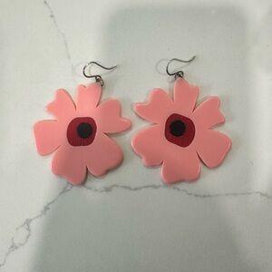 Woll Jewelry Poppy Acrylic earrings